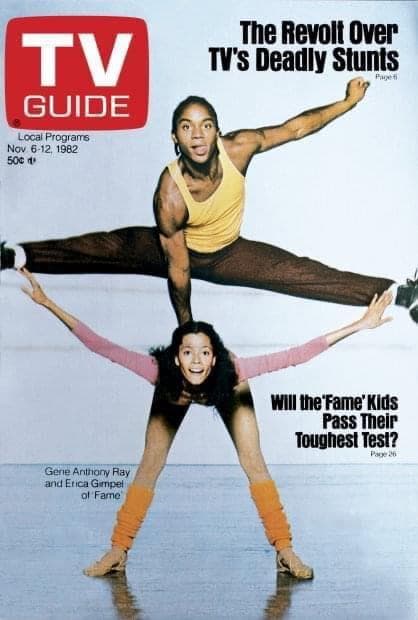 Gene Anthony Ray on the cover of TV Guide, November 1982